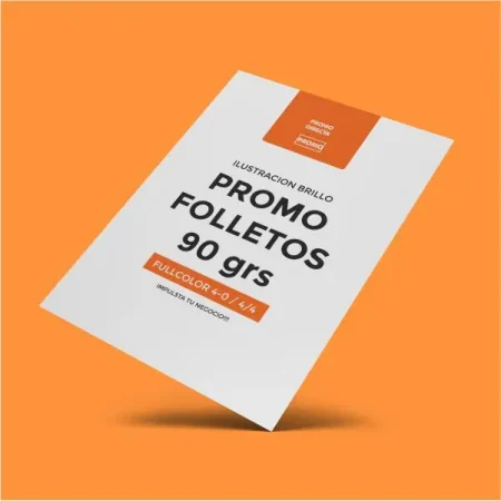 Folletos Promocionales (90 grs)